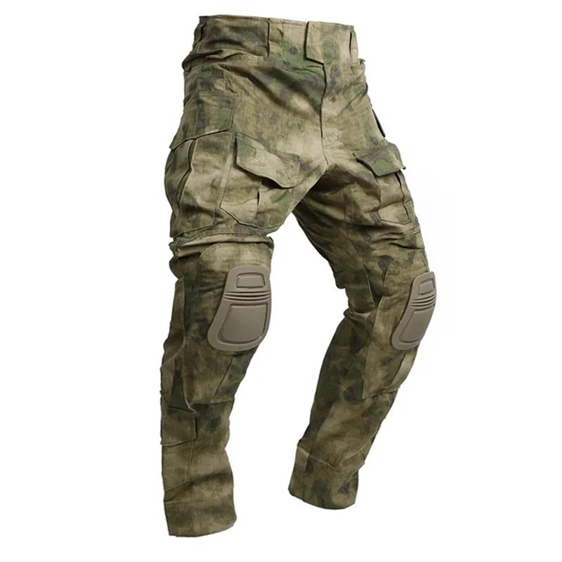 Tactical Cargo Pants — Removable Knee Pads, Multi-Pocket