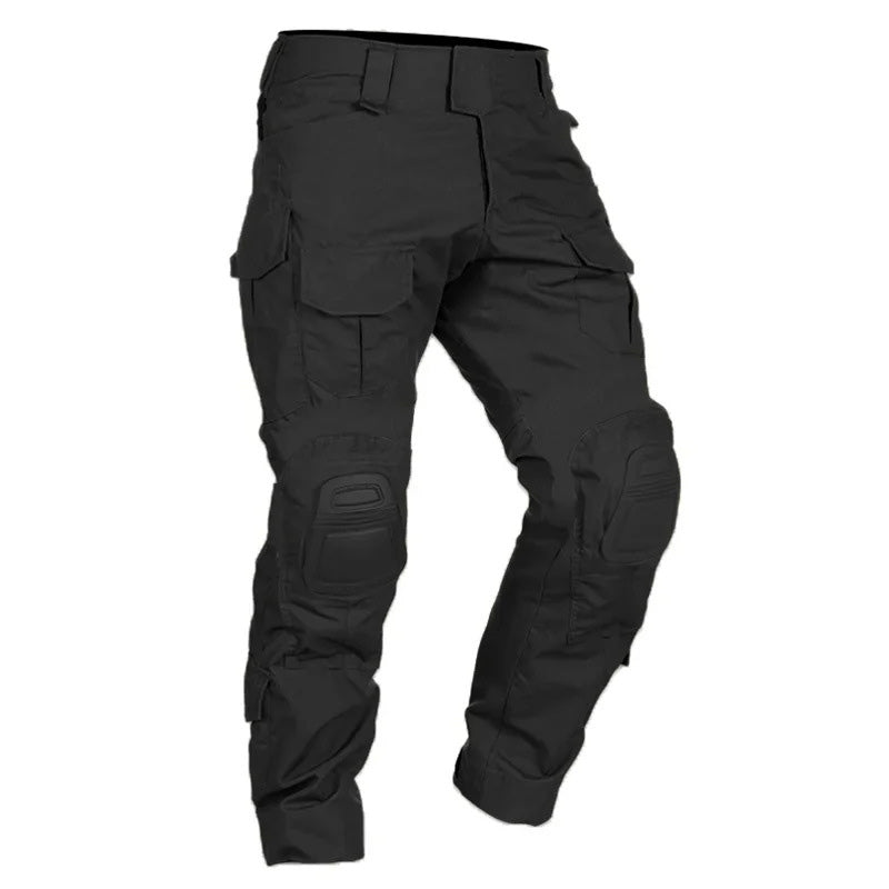 Tactical Cargo Pants — Removable Knee Pads, Multi-Pocket