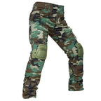 Tactical Cargo Pants — Removable Knee Pads, Multi-Pocket
