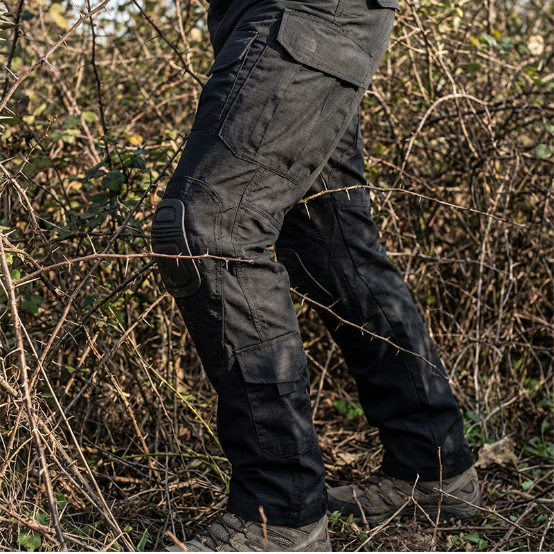 Tactical Cargo Pants — Removable Knee Pads, Multi-Pocket