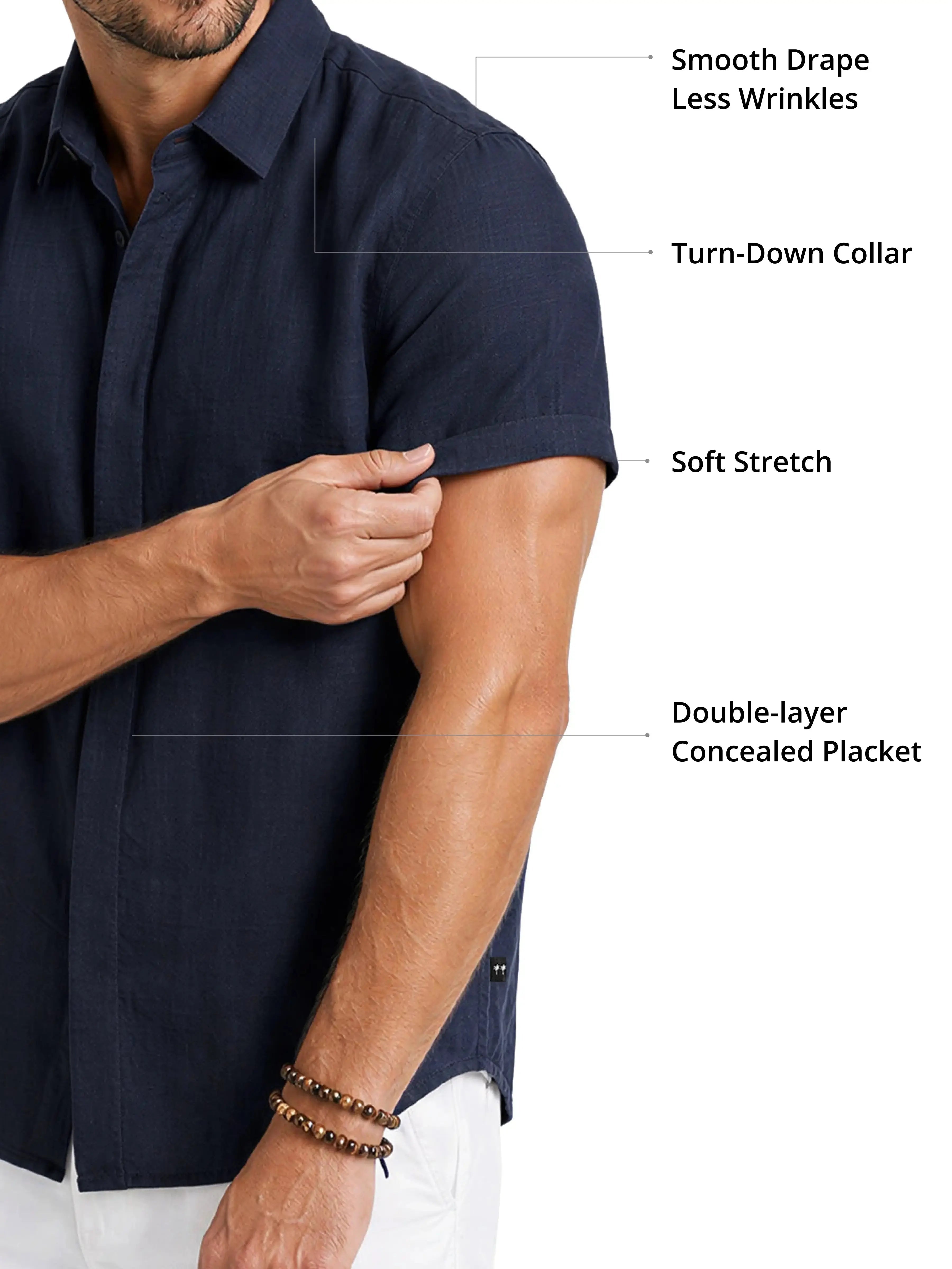 Men's FlexComfort™ Classic Short Sleeve Shirt