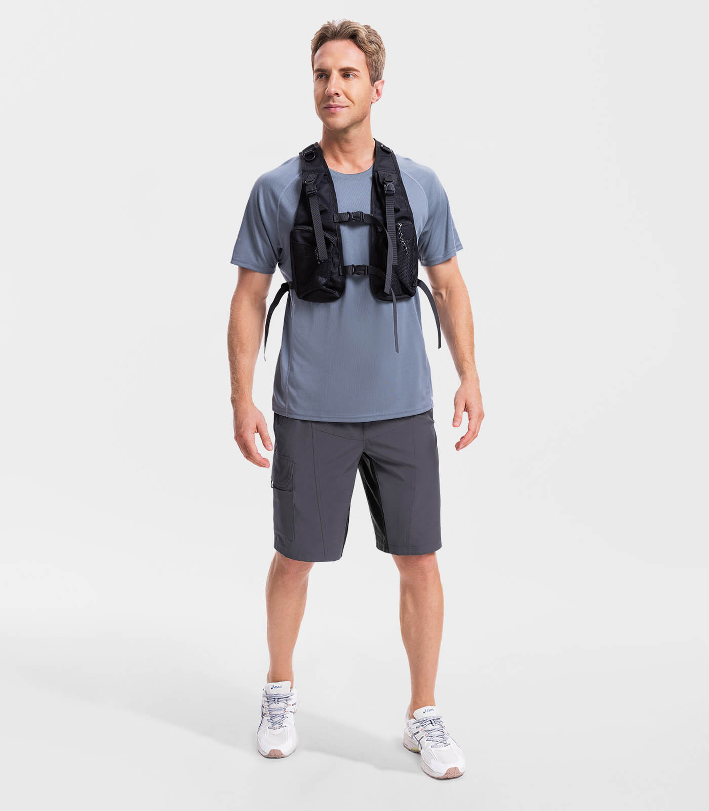 Men's Hiking Shorts Lightweight Water Resistant - TrailPioneer M020