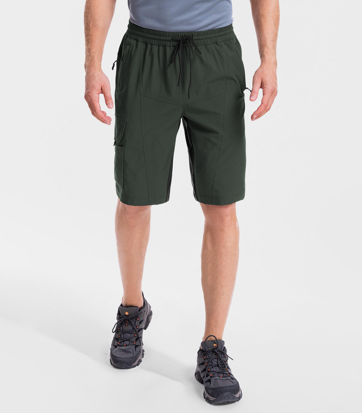 Men's Hiking Shorts Lightweight Water Resistant - TrailPioneer M020