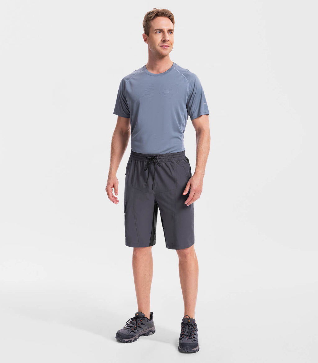 Men's Hiking Shorts Lightweight Water Resistant - TrailPioneer M020