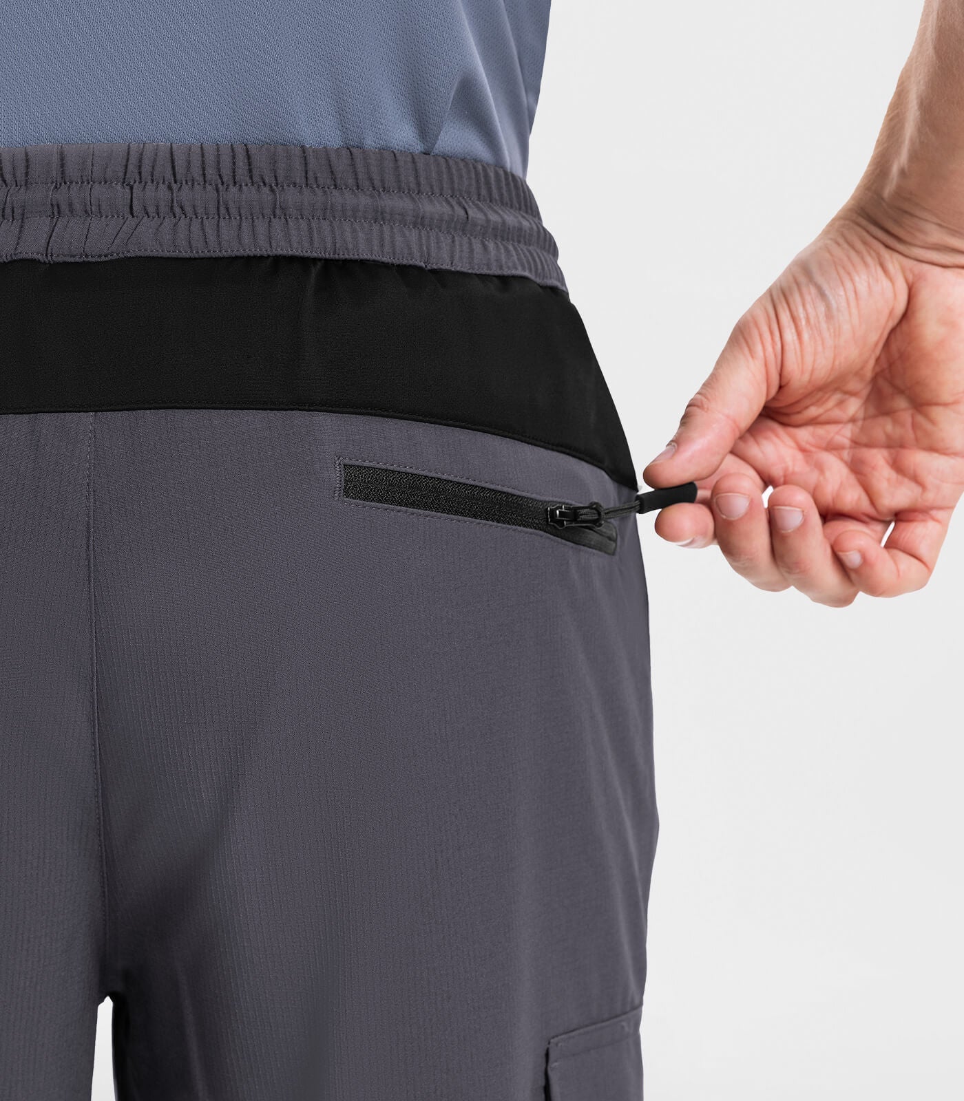 Men's Hiking Shorts Lightweight Water Resistant - TrailPioneer M020