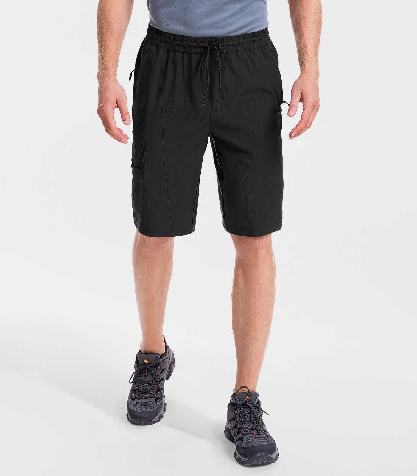 Men's Hiking Shorts Lightweight Water Resistant - TrailPioneer M020