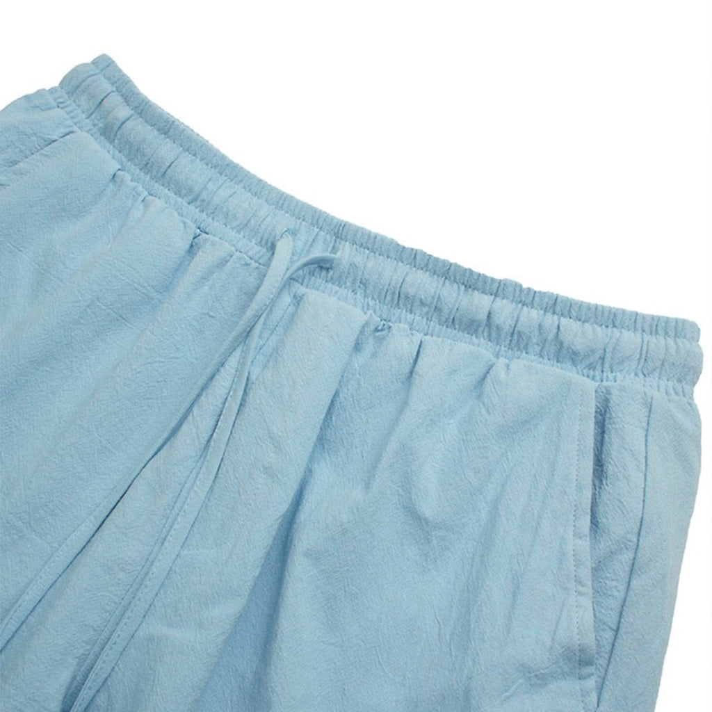 Men's Linen Cargo Shorts-Vacation & Everyday Beachwear