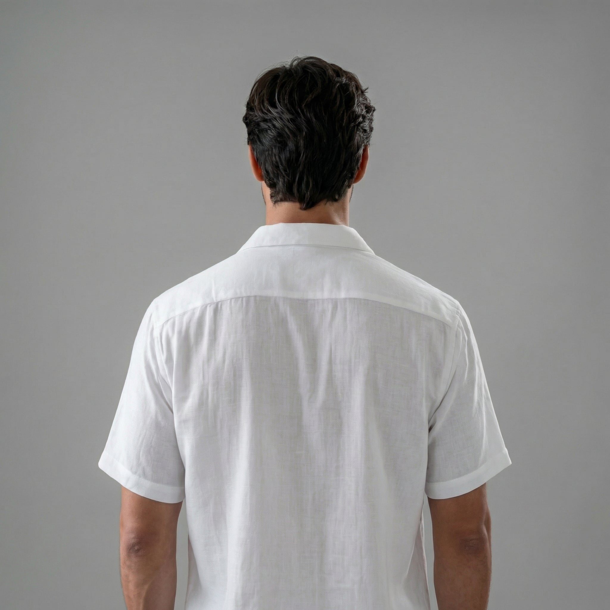 Men's Outfit | Short Sleeve Linen Summer Set with Breathable Fabric | Stylish Comfort for Warm Weather