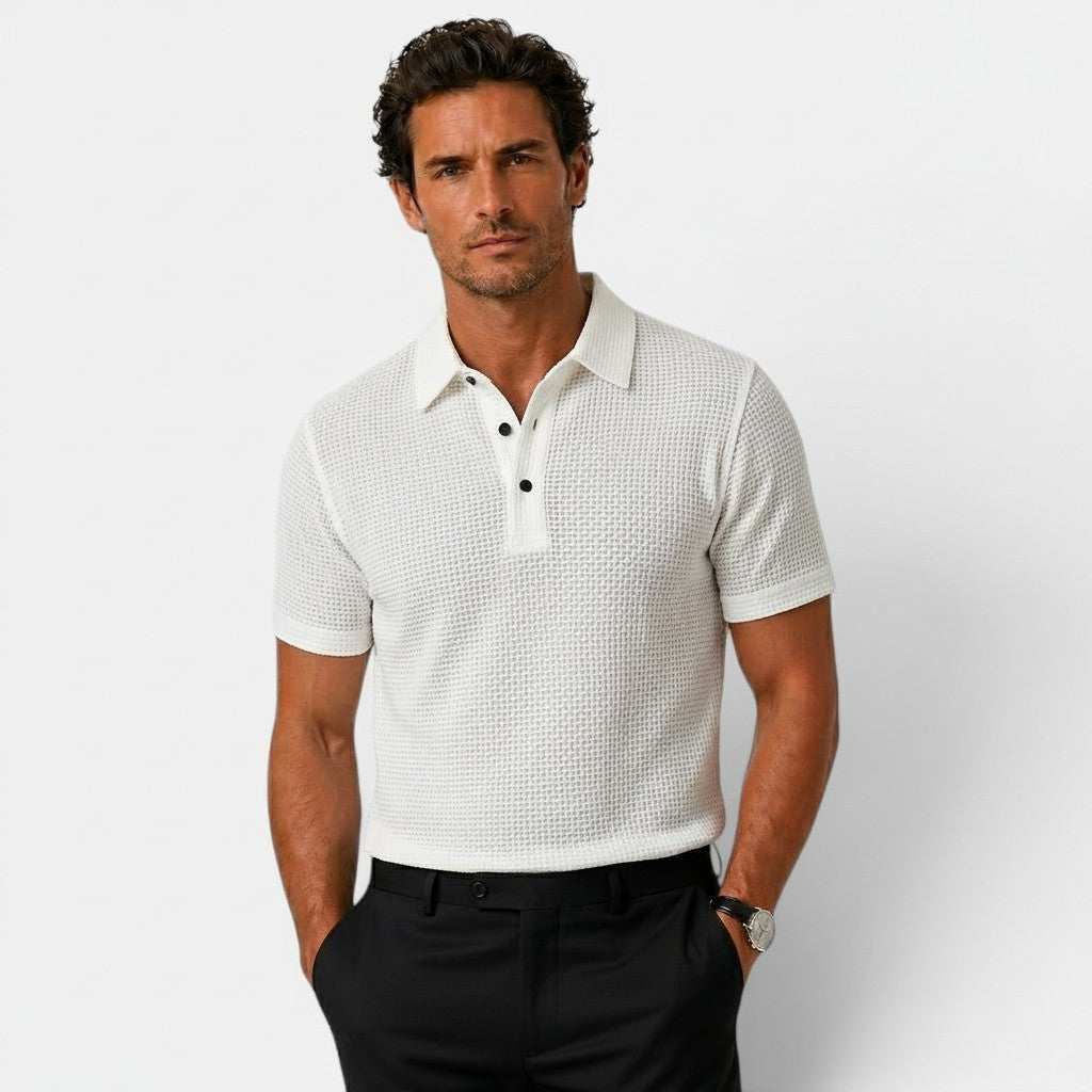 Men's Polo Shirt | Breathable Slim Fit with Lightweight Comfort | Versatile Style for Everyday Wear