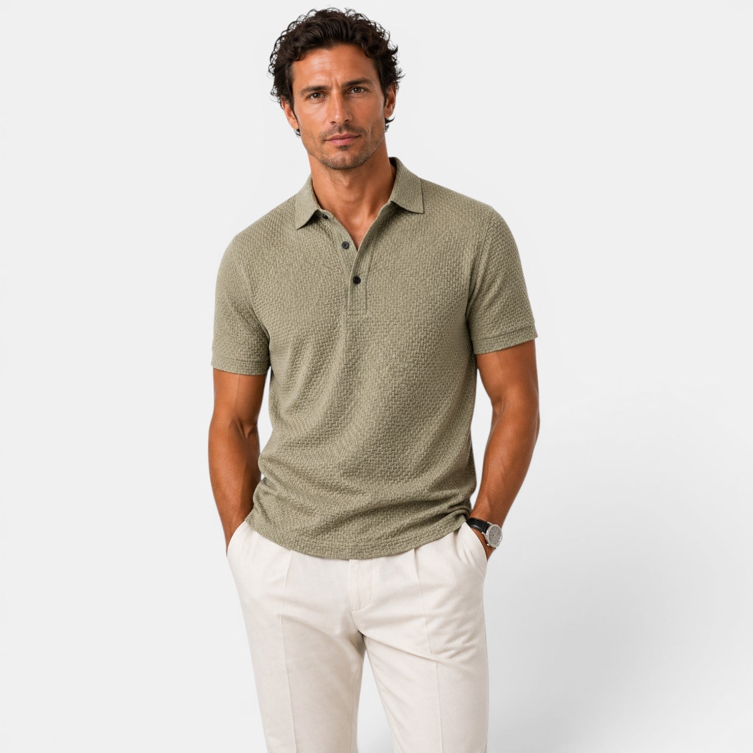 Men's Polo Shirt | Breathable Slim Fit with Lightweight Comfort | Versatile Style for Everyday Wear