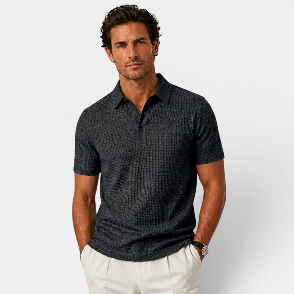 Men's Polo Shirt | Breathable Slim Fit with Lightweight Comfort | Versatile Style for Everyday Wear
