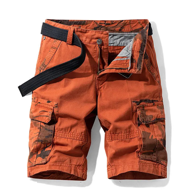 Men’s Workwear Cargo Shorts – Summer 2025 Outdoor Utility Pants | Durable, Breathable, Multi-Pocket