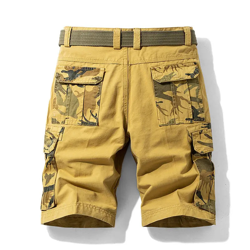 Men’s Workwear Cargo Shorts – Summer 2025 Outdoor Utility Pants | Durable, Breathable, Multi-Pocket