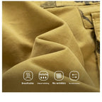 Men’s Workwear Cargo Shorts – Summer 2025 Outdoor Utility Pants | Durable, Breathable, Multi-Pocket