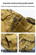 Men’s Workwear Cargo Shorts – Summer 2025 Outdoor Utility Pants | Durable, Breathable, Multi-Pocket