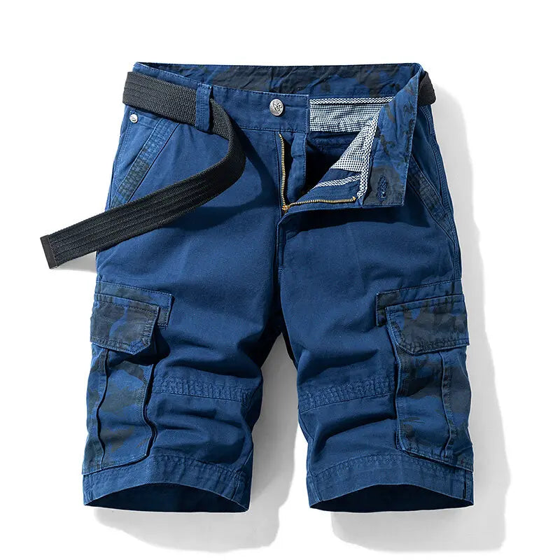 Men’s Workwear Cargo Shorts – Summer 2025 Outdoor Utility Pants | Durable, Breathable, Multi-Pocket