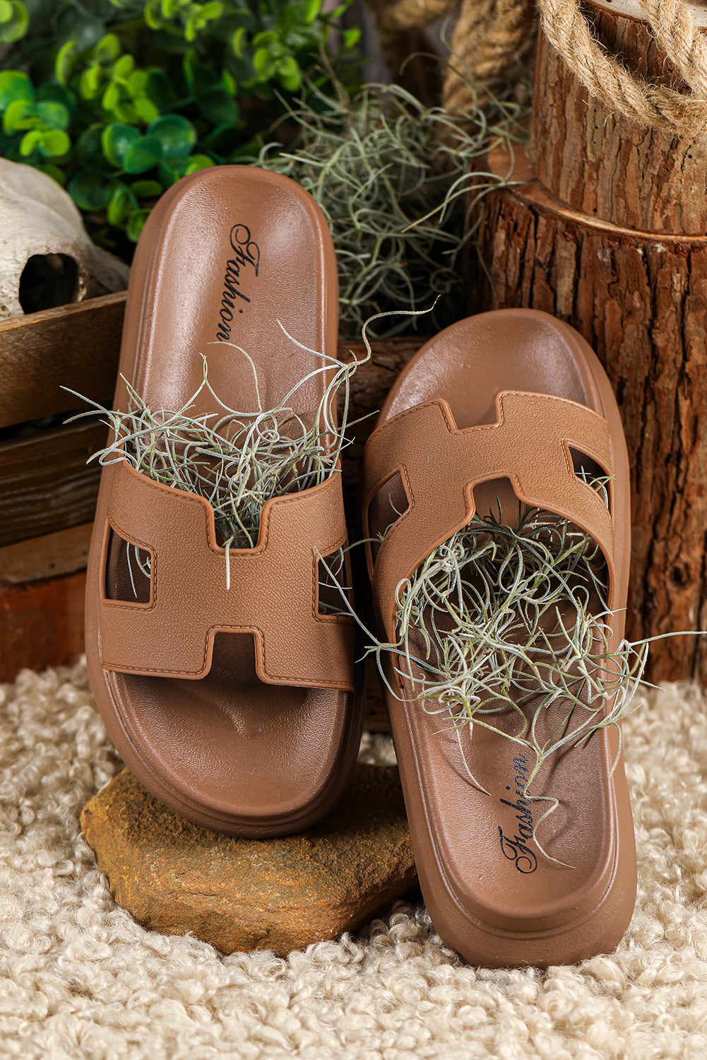 Nadine | Women's Chic Orthopedic Platform Sandals with Trendy Cut-Out Design | Comfortable Footwear for Summer