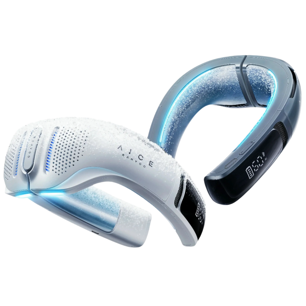 Wearable Neck Fan — Bladeless Personal Cooler