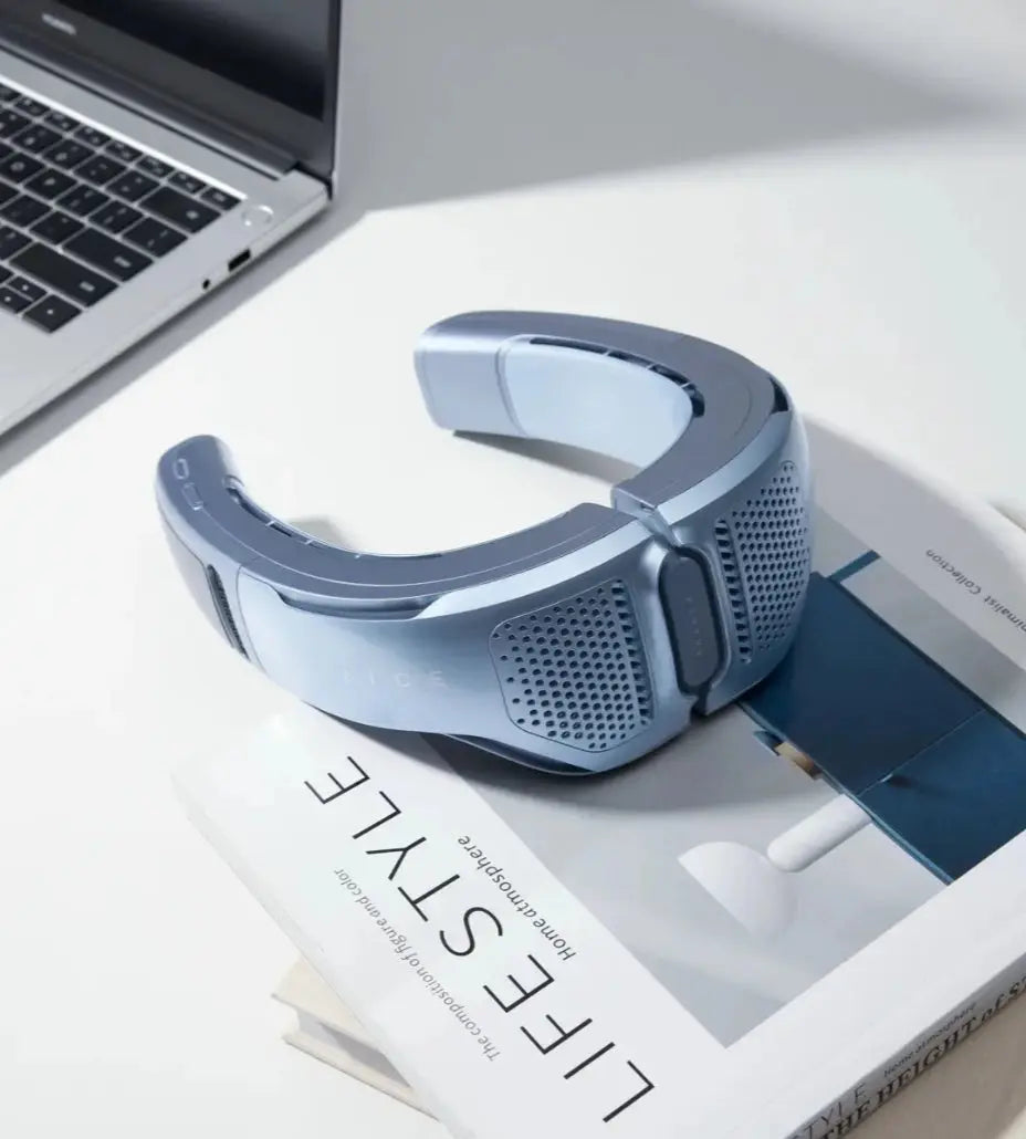 Wearable Neck Fan — Bladeless Personal Cooler
