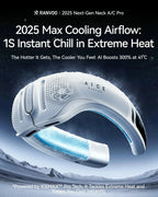 Wearable Neck Fan — Bladeless Personal Cooler