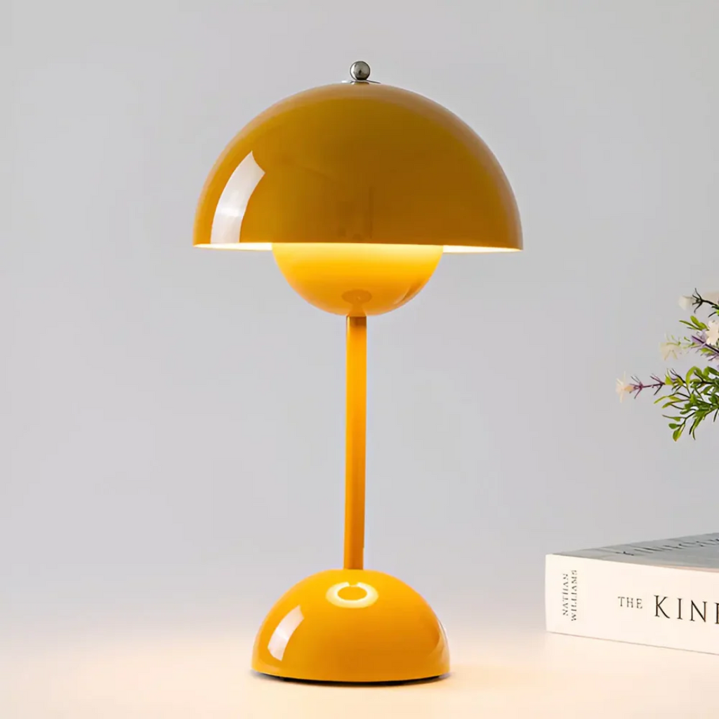 Scandinavian Cordless Table Lamp — Dimmable