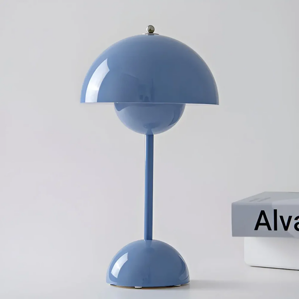 Scandinavian Cordless Table Lamp — Dimmable