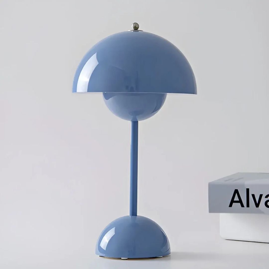 Scandinavian Cordless Table Lamp — Dimmable