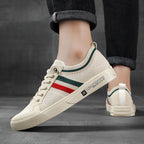 Mesh low-top sneaker side view