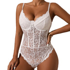 Women's Sexy Lace Backless Jumpsuit – Slim Fit Bodycon One-Piece...