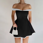 Women's Sexy Tube Top Bodycon Dress – Slim Fit Hip-Hugging Mini...