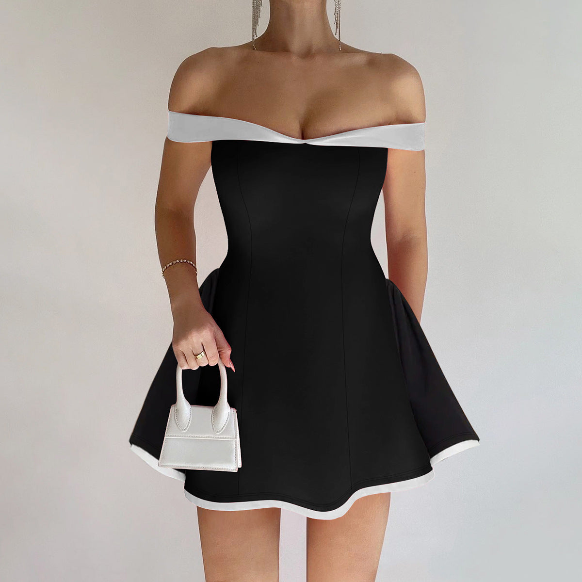 Women's Sexy Tube Top Bodycon Dress – Slim Fit Hip-Hugging Mini...