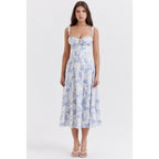 Women's Elegant Slip Dress – Summer Solid Color Spaghetti Strap...