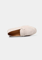 Women's Off White Suede Penny Seaside Espadrilles 2