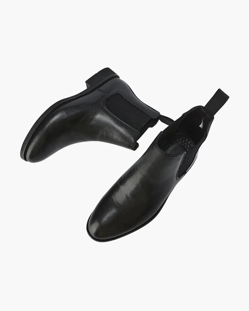 Women's Old Money Chelsea Boots | Premium calf suede leather upper. 2