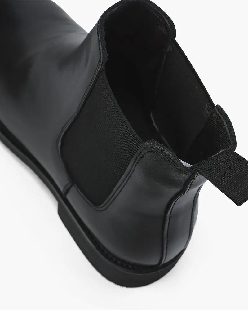 Women's Old Money Chelsea Boots | Premium calf suede leather upper. 3