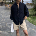 Old Money Collection | Men's Linen Shirt with Oversized Fit | Elegant Style for Timeless Comfort