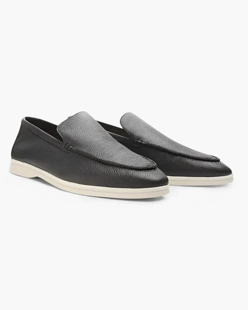 Women's Old Money Cowhide Leather Loafers 2