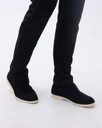 Women's Old Money High Suede Loafers 4