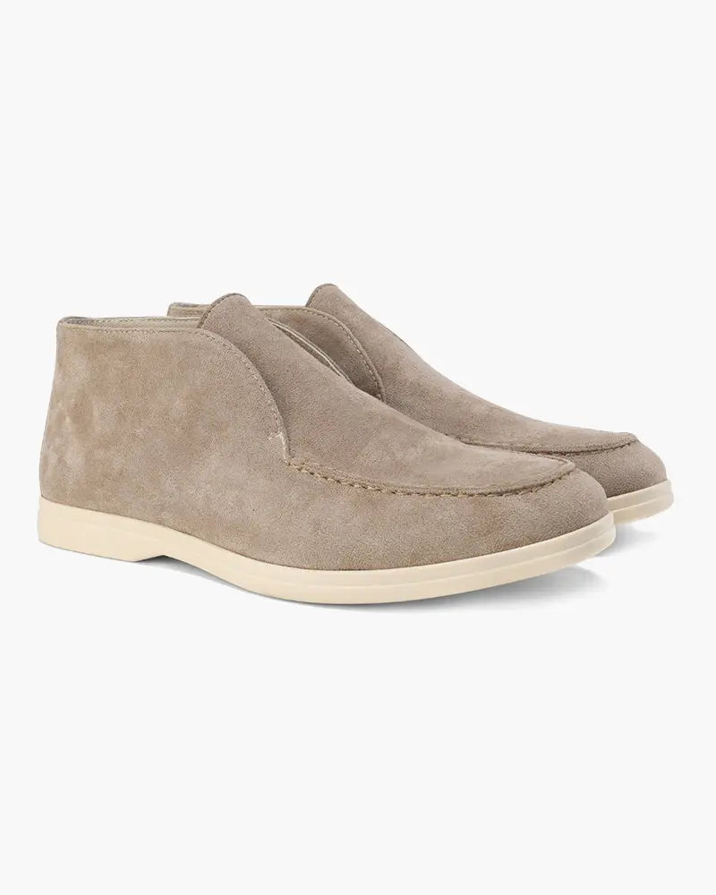 Women's Old Money High Suede Loafers 5