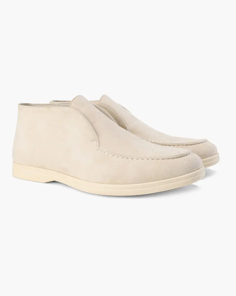 Women's Old Money High Suede Loafers 9