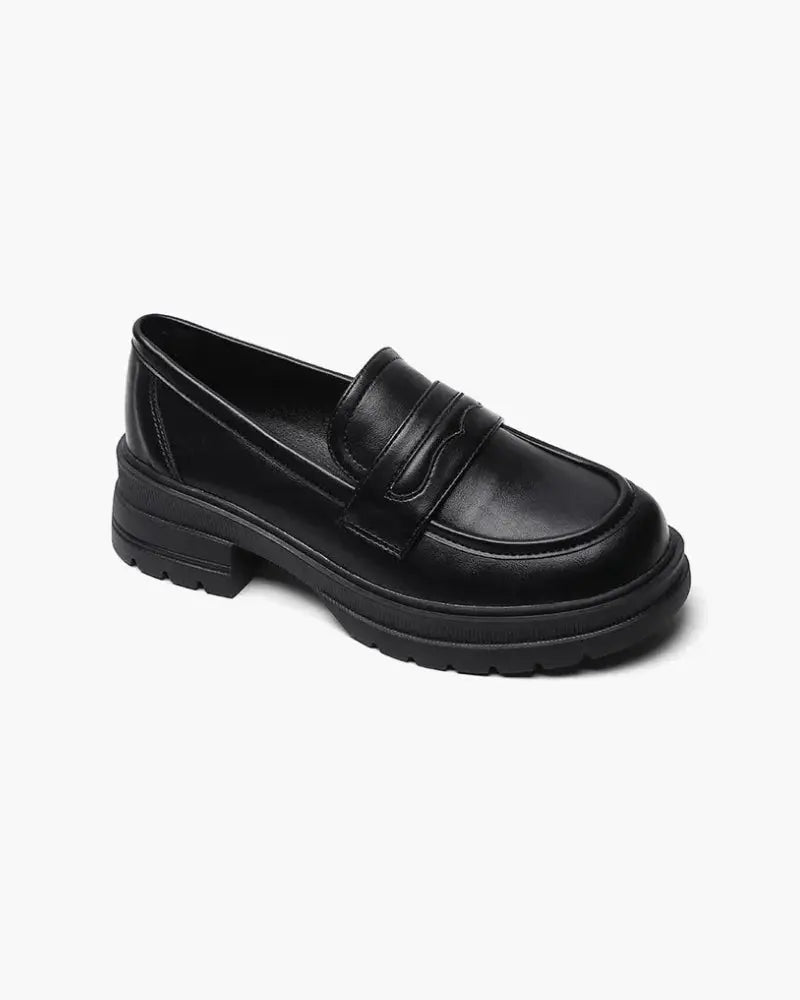 Women's Old Money Leather Loafers 3