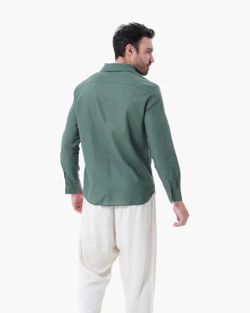 Women's Old Money Linen Combo (Longsleeve) 4