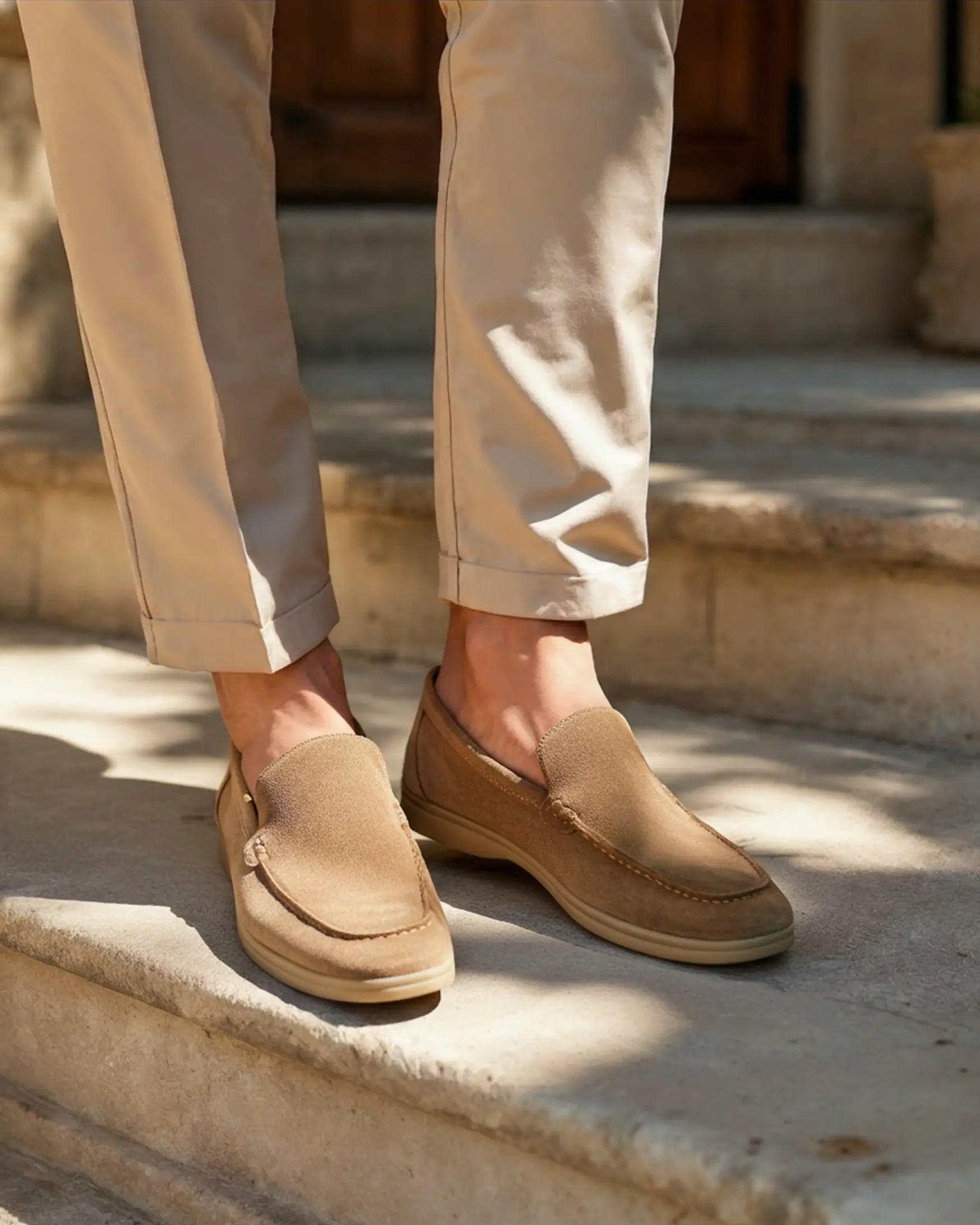 Women's Old Money Premium Suede Loafers 3