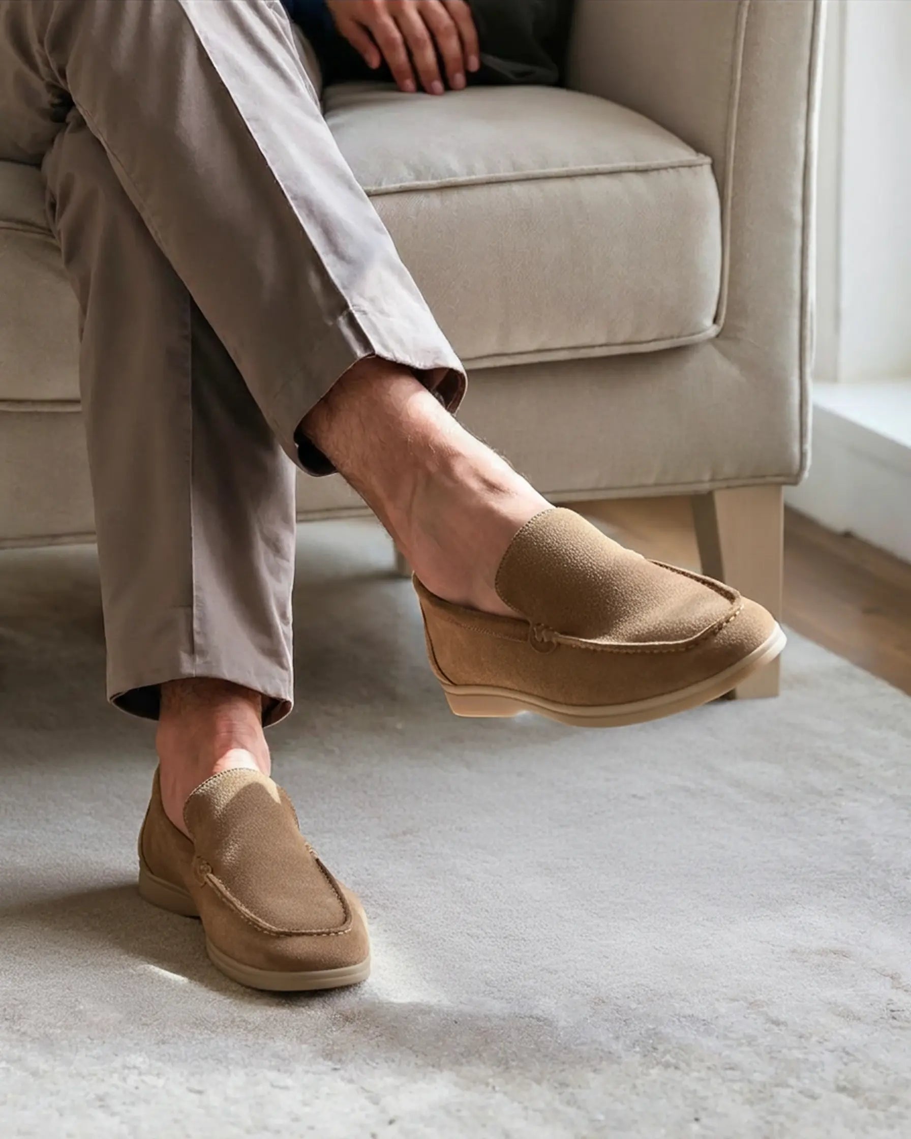 Women's Old Money Premium Suede Loafers 4