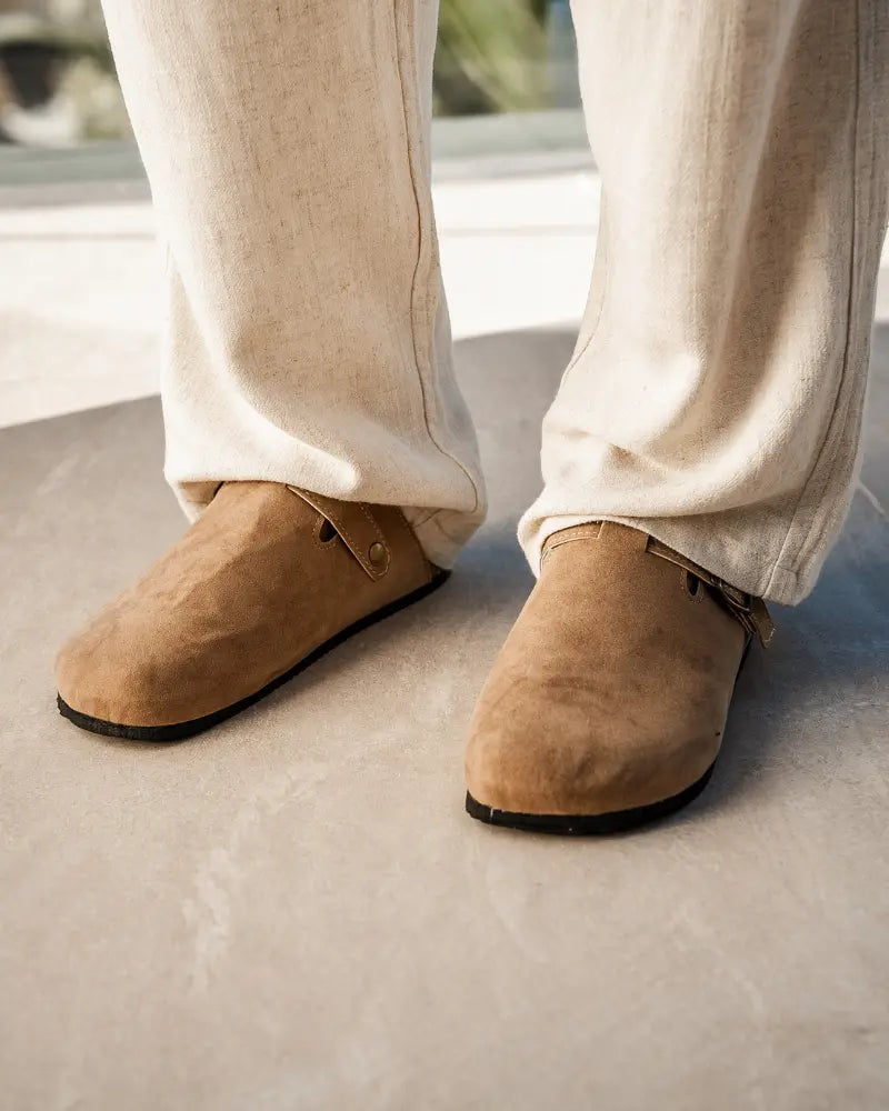 Women's Old Money Suede Clogs 1