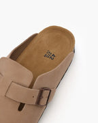 Women's Old Money Suede Clogs 6