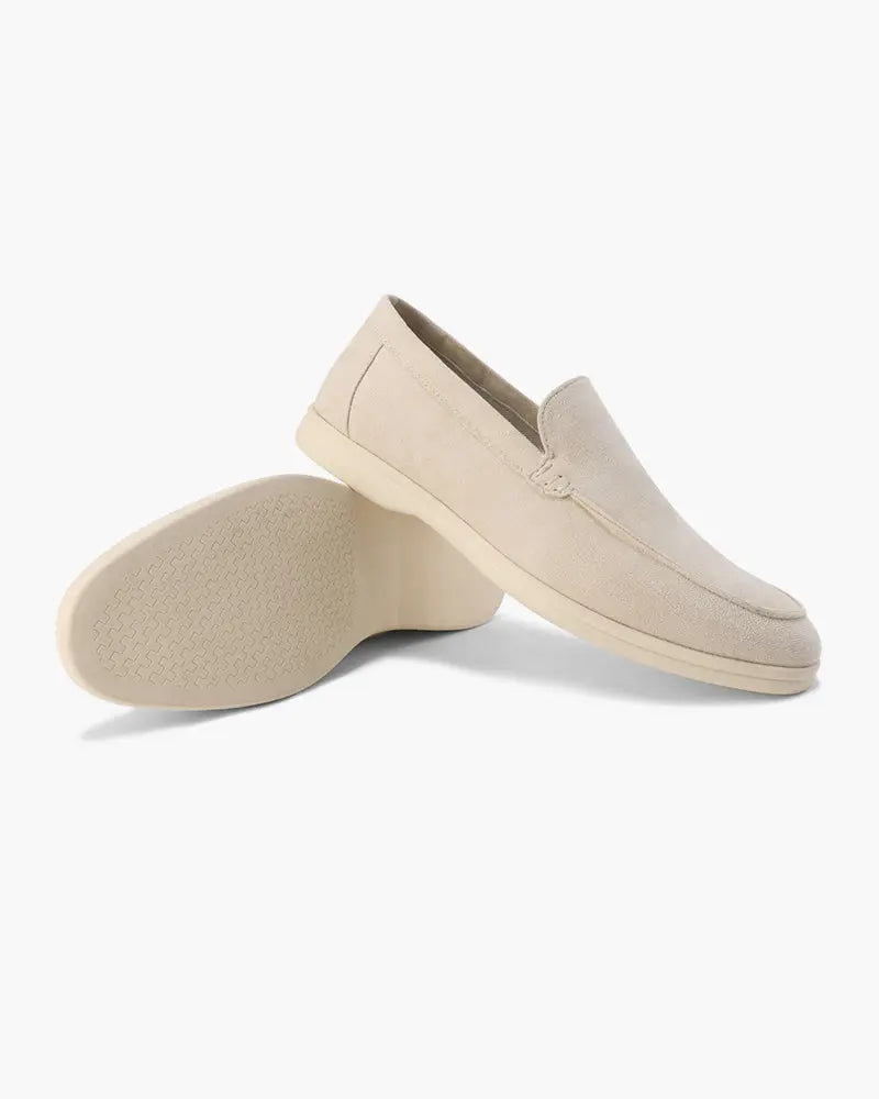 Women's Old Money Suede Loafers 10