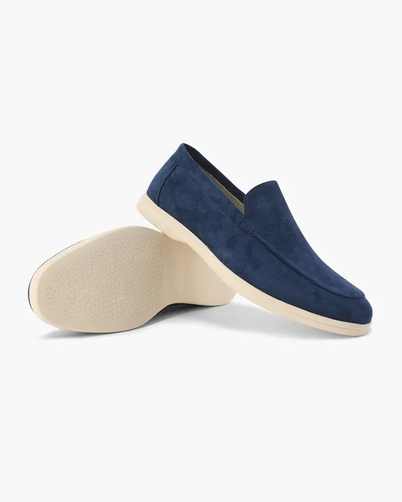 Women's Old Money Suede Loafers 12