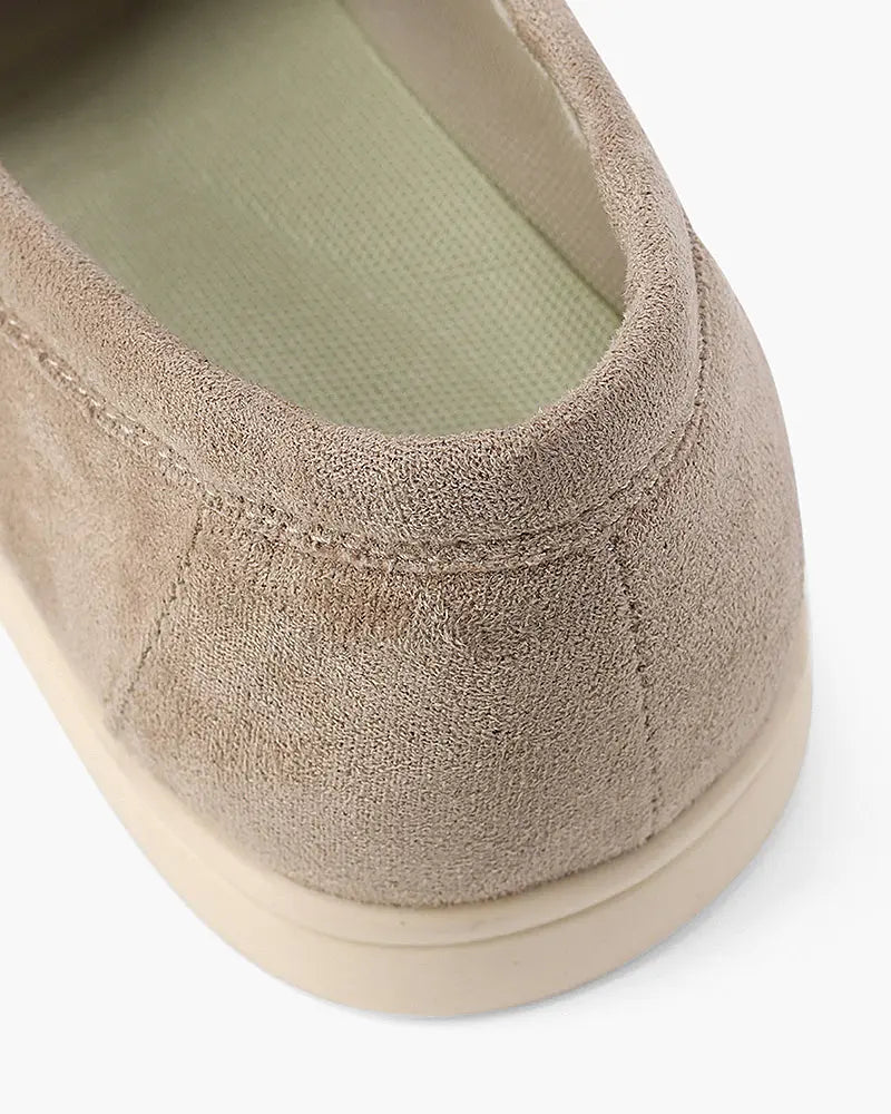 Women's Old Money Suede Loafers 4