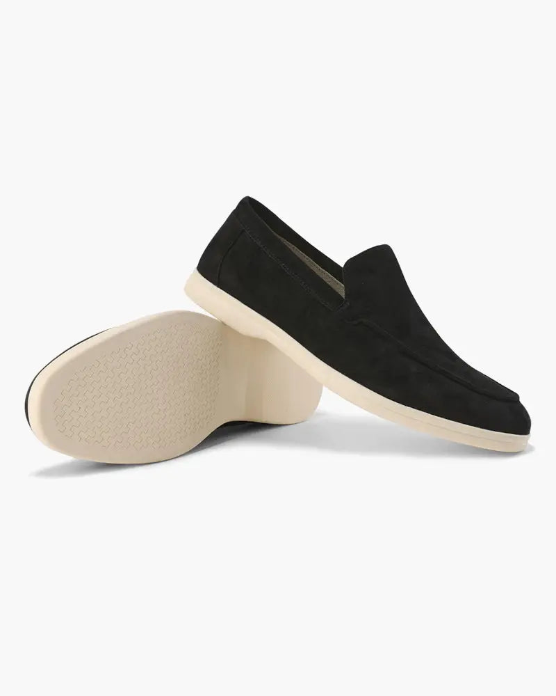 Women's Old Money Suede Loafers 6